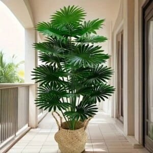 tall artificial home plant