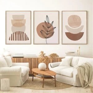modern abstract wall art for room