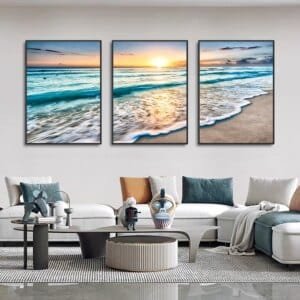 modern canvas painting set