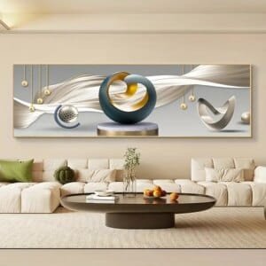abstract canvas poster for home decor