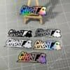 ghost motorcycle sticker