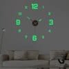 Luminous Digital Wall Clock DIY Stereoscopic Silent Modern Home Decor UAE