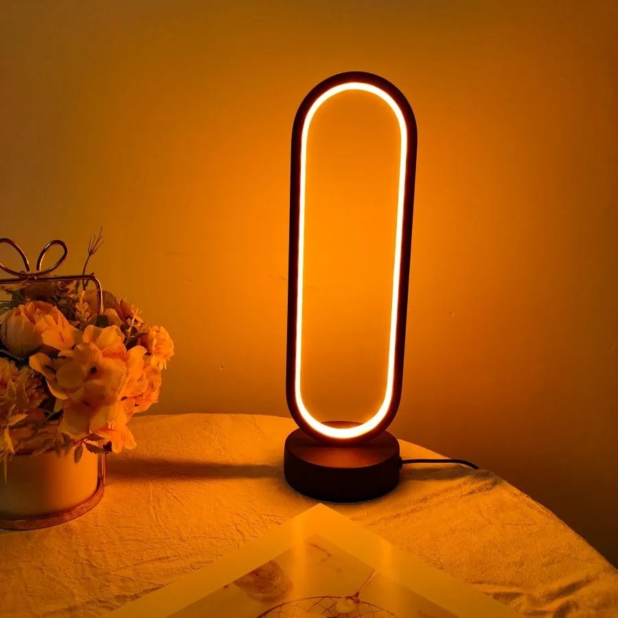 modern bedside led lamp