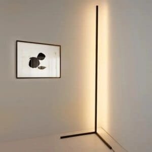 modern floor lamp with color change