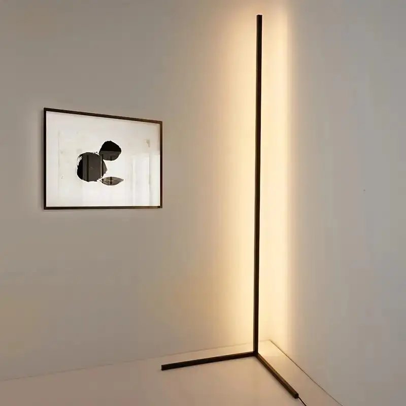 modern floor lamp with color change