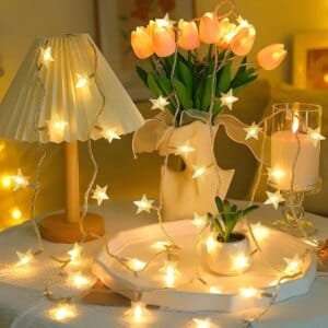 string lights for bedroom