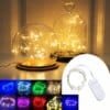 10 LED Copper Wire Fairy Lights & Battery String Lights for Wedding & Home Decor