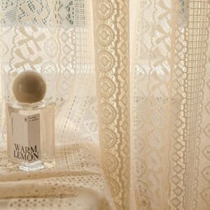 japanese boho style curtains for living room