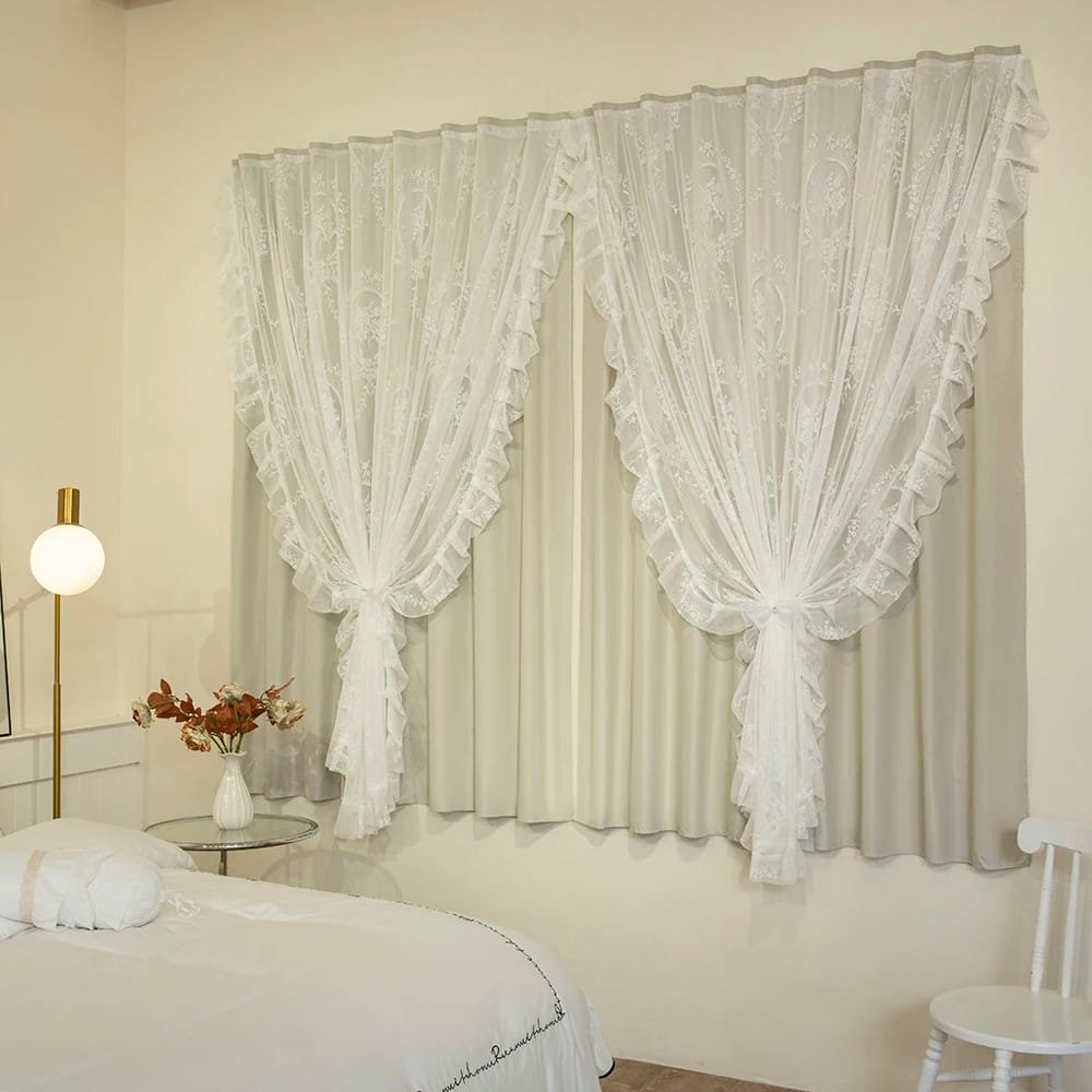 premium blackout curtains double layer