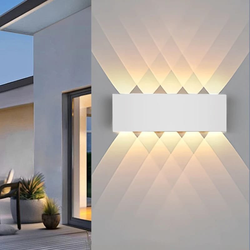 IP65 LED Wall Light Waterproof Bathroom Bedroom Living Room