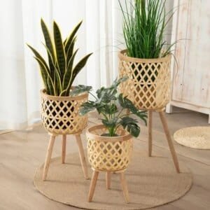 artificial plant pot