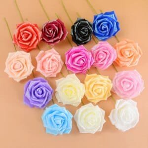 foam rose flowers​