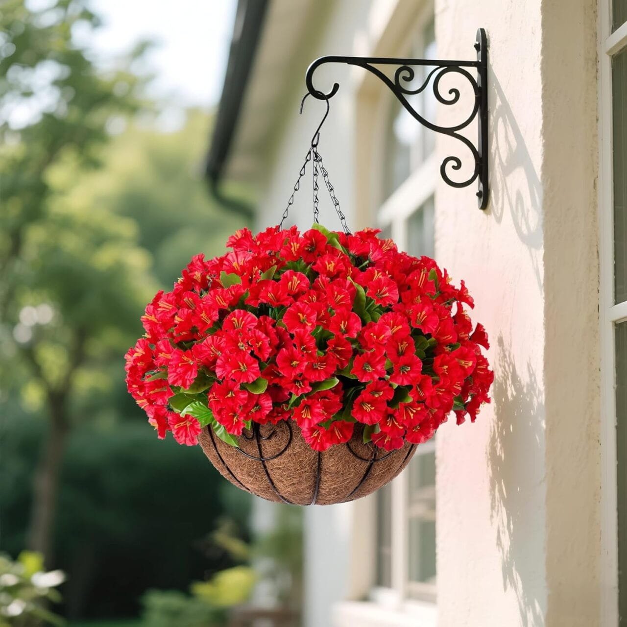artificial geranium flowers for outdoors