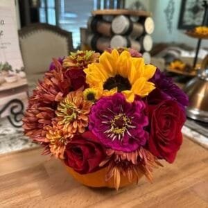 artificial sunflower arrangements