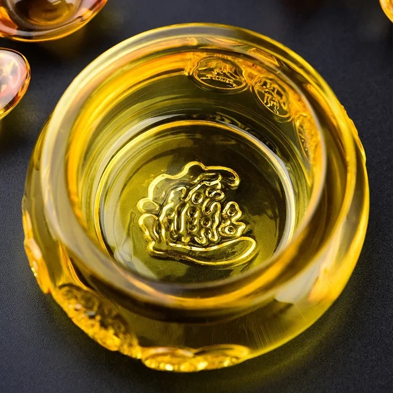 Citrine Gold Cornucopia Wealth Bowl