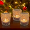 candle holders glass