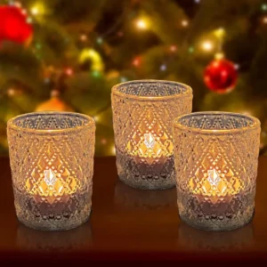 candle holders glass