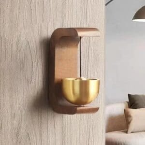wooden doorbell