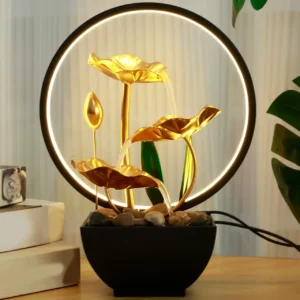 waterfall rock fountain