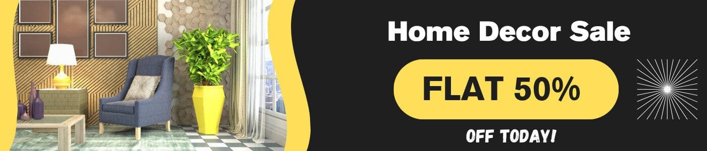 50% off home decor items - Vively Home