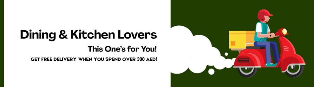 get free delivery when you spend over 300 aed