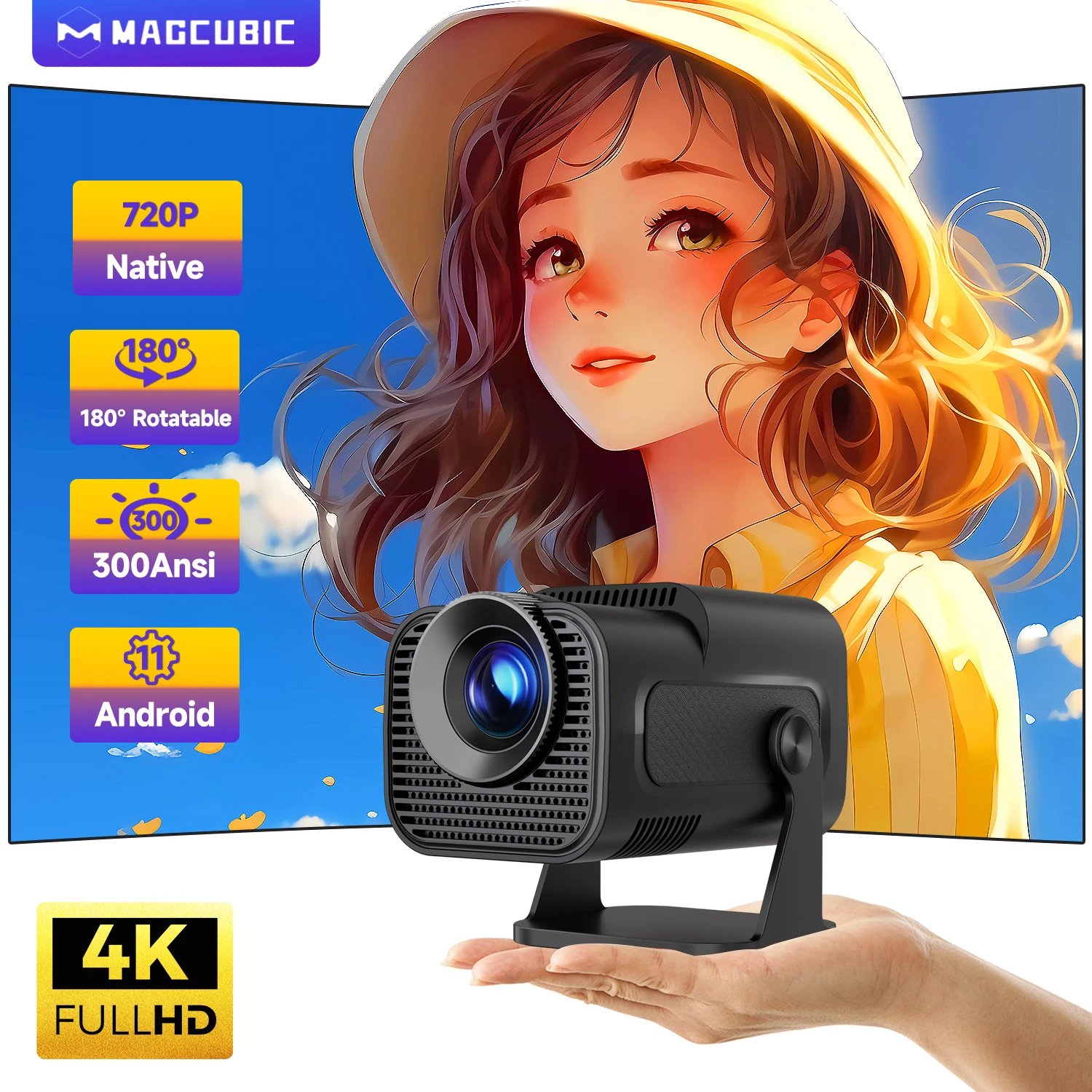 4k mini projector