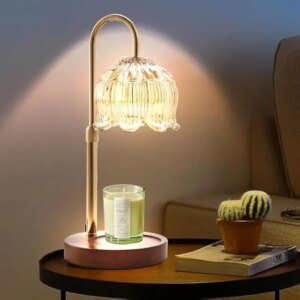 Electric Candle Warmer Lamp with Timer – Home Fragrance Decor