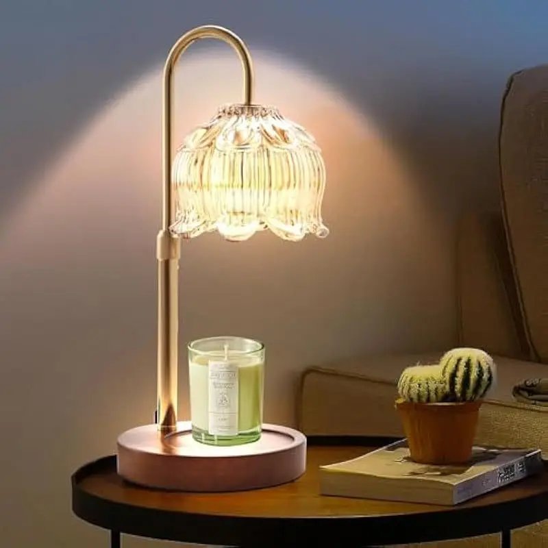 Electric Candle Warmer Lamp with Timer – Home Fragrance Decor